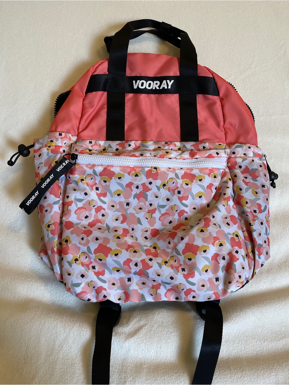 VOORAY Katie Coral Floral Backpack
